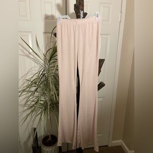 Flared stretch pants